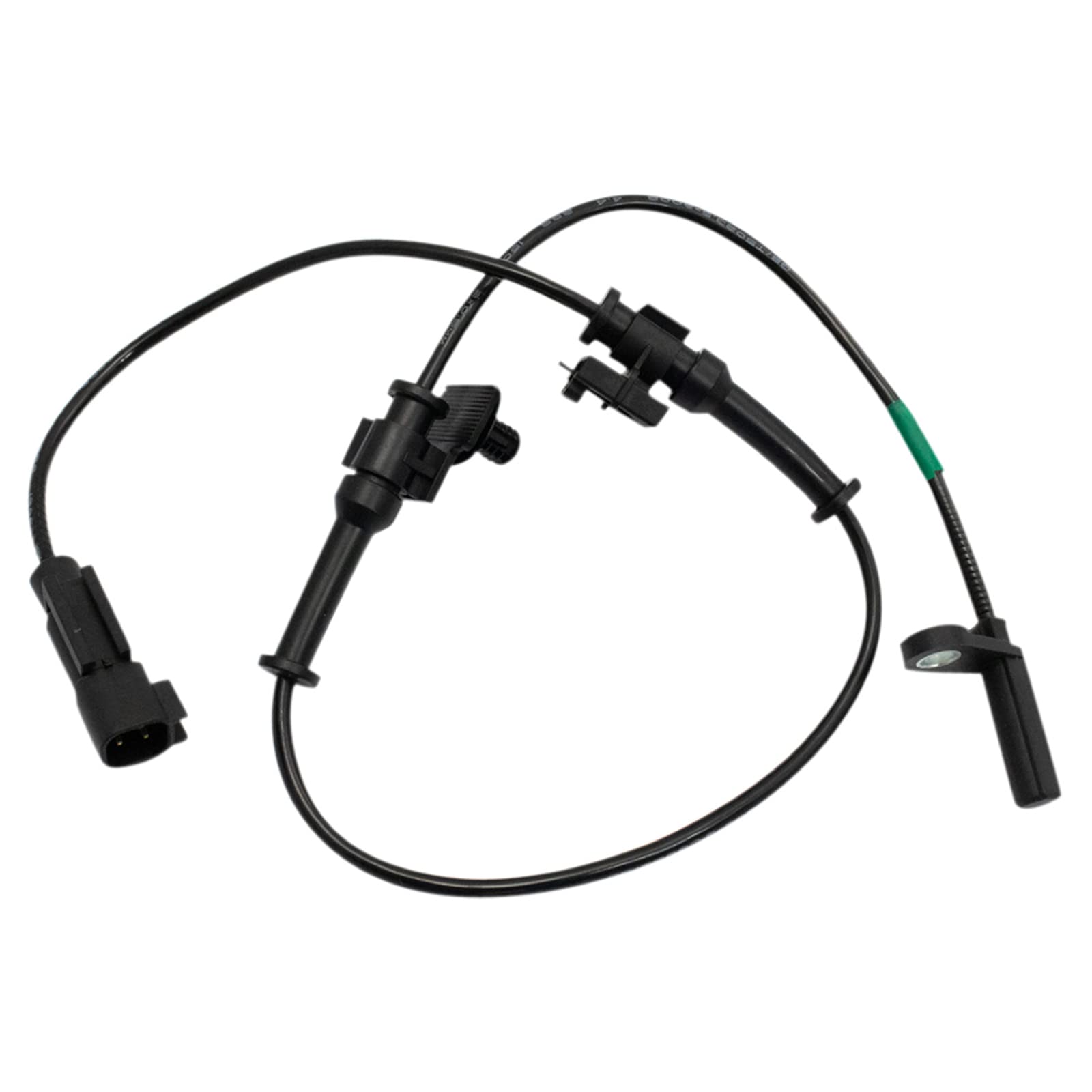 Trq Front Lh Or Rh Side Abs Wheel Speed Sensor W/Magnetic Tone Ring Set Compatible With Awd