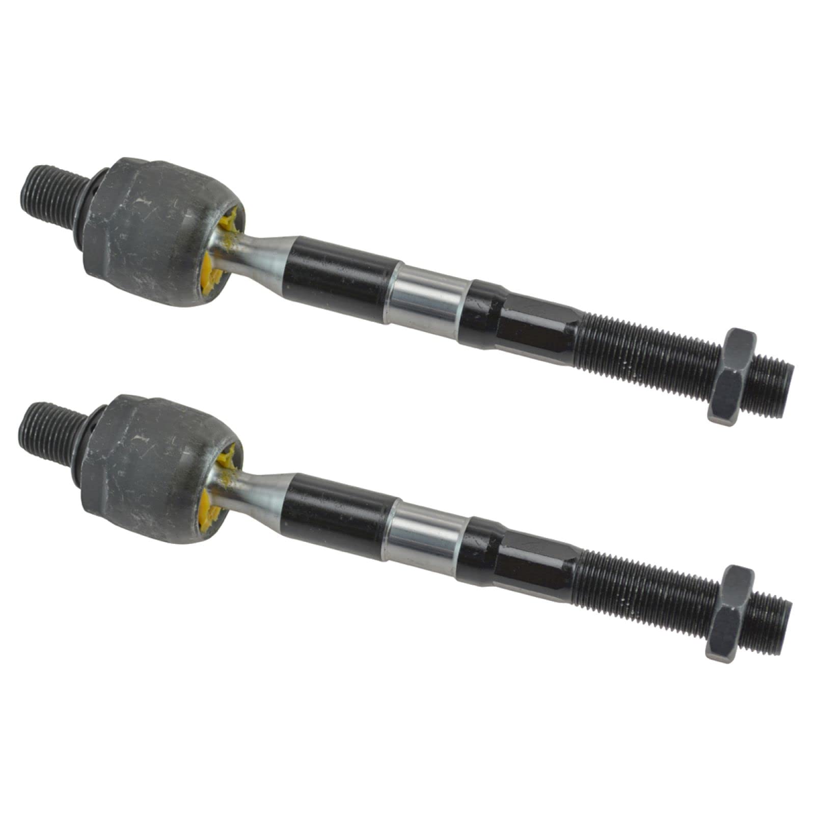 TRQ Front Inner Tie Rod Set Compatible with 2007-2012 Hyundai Santa Fe 2011-2013 Kia Sorento