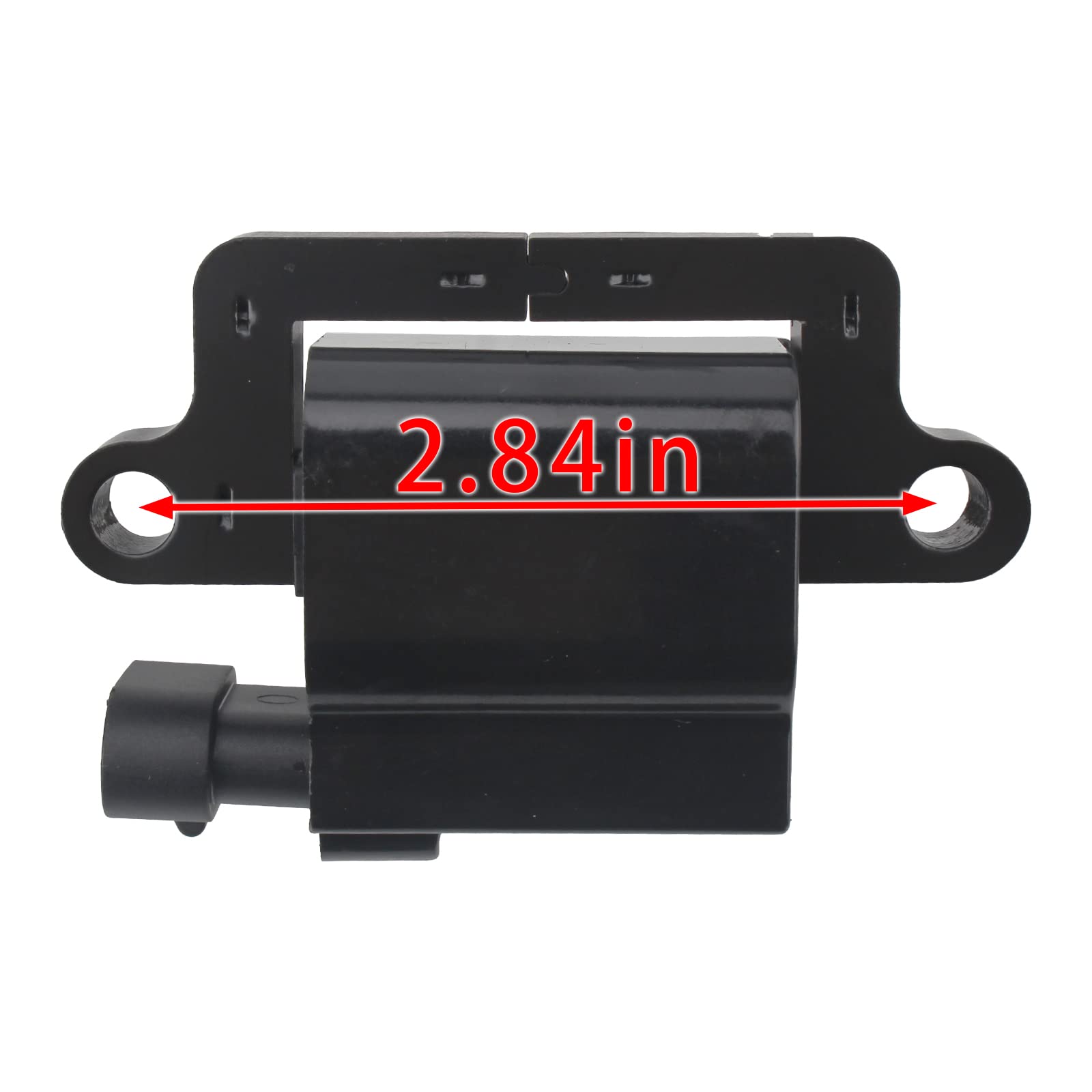 Partszen Uf271 Ignition Coil Square Spark Plug Wire For Chevy Silverado 1500 Ssr Suburban Tahoe Avalanche Cadillac Escalade Gmc Yukon Sierra Hummer H2 Mercruiser 4.8L 5.3L 6.0L 8.1L D581,8 Pack