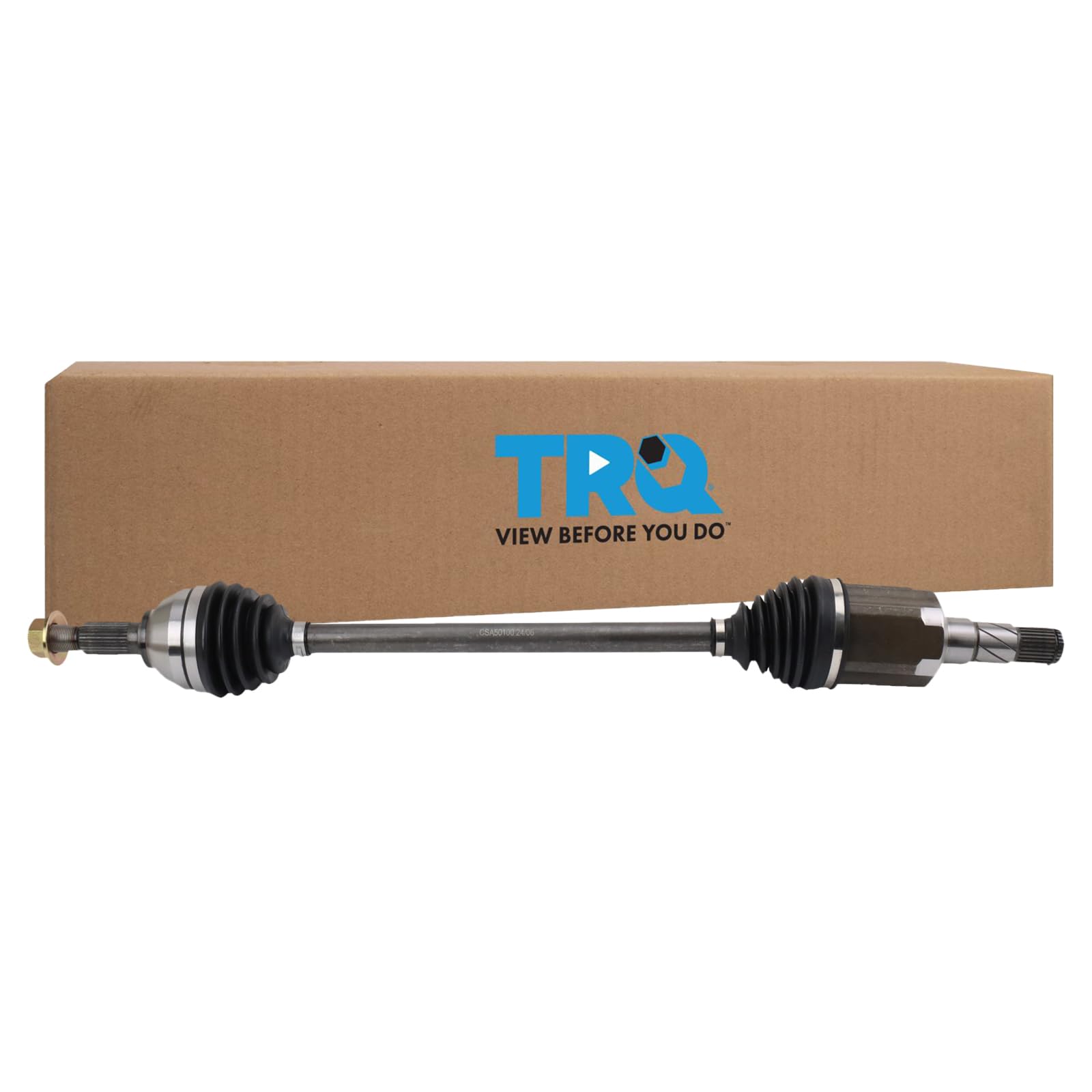 Trq Front Left Right Cv Axle Shaft Assembly Driver Passenger Side Compatible With 2020-2023 Tesla Y