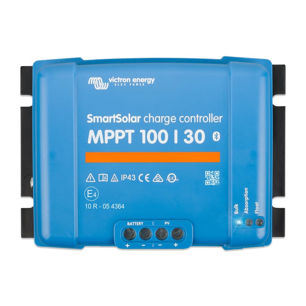 Victron Energy Smartsolar Mppt 100V 30 Amp 1224-Volt Solar Charge Controller (Bluetooth)