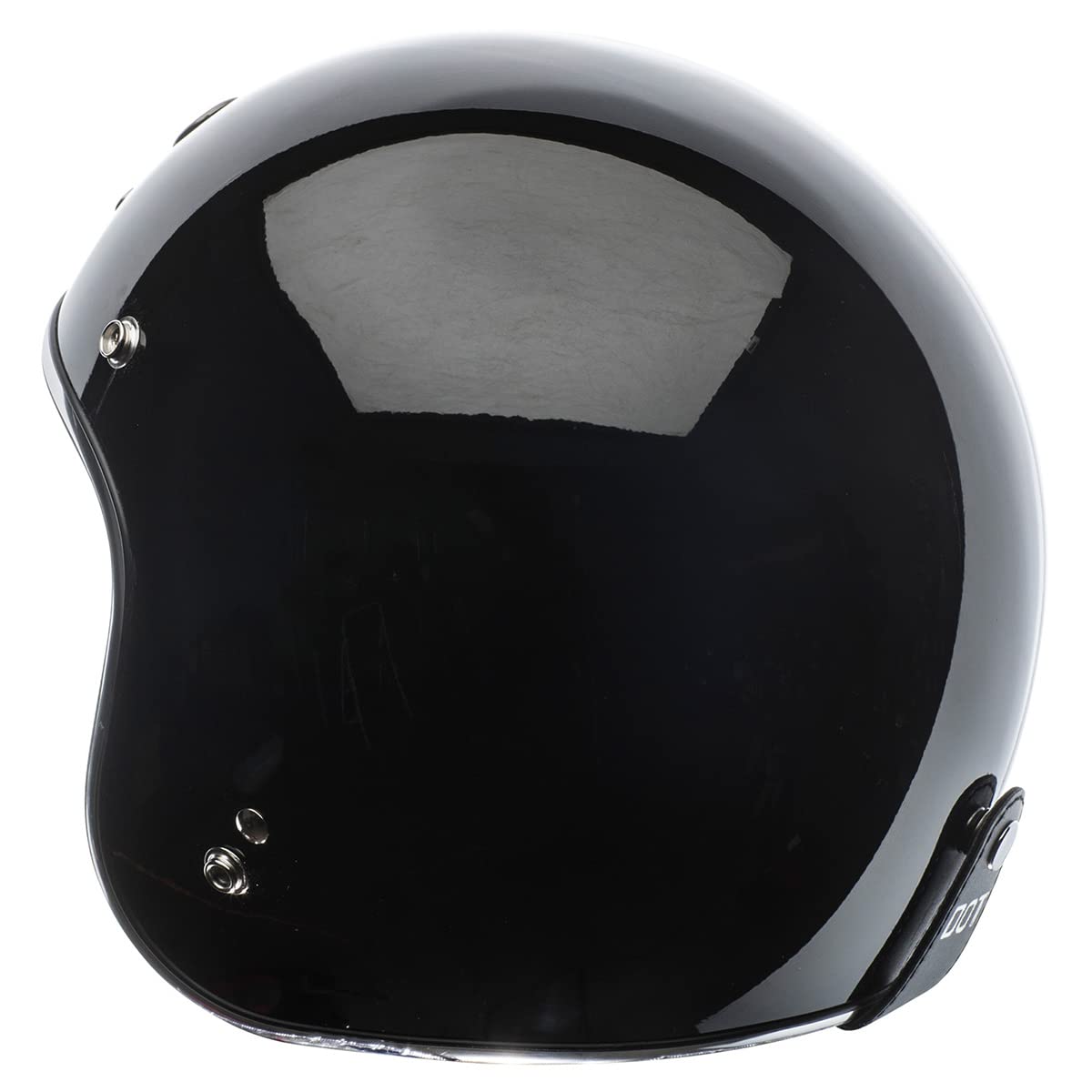 Torc (T50C Route 66 3/4 Helmet (Black, Large)
