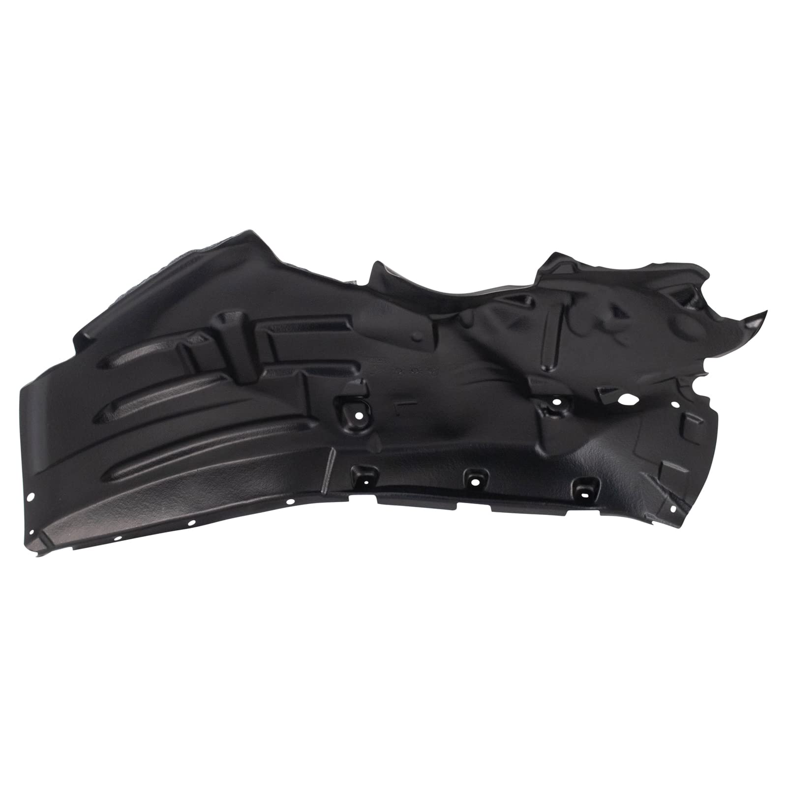 Trq Front Inner Fender Liner Set Compatible With 2018-2023 Jeep Wrangler Ch1248198 Ch1249198