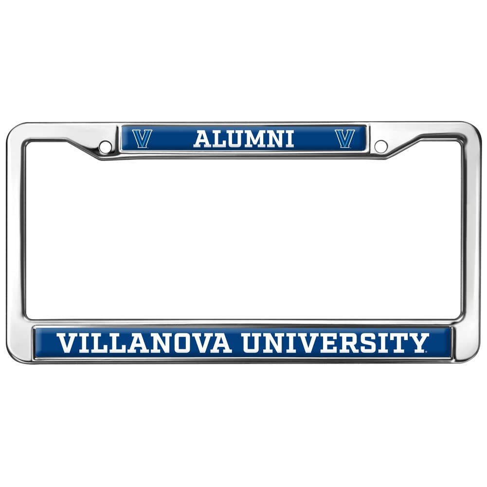 Villanova University Alumni Logo Full Size Standard License Plate Metal Frame