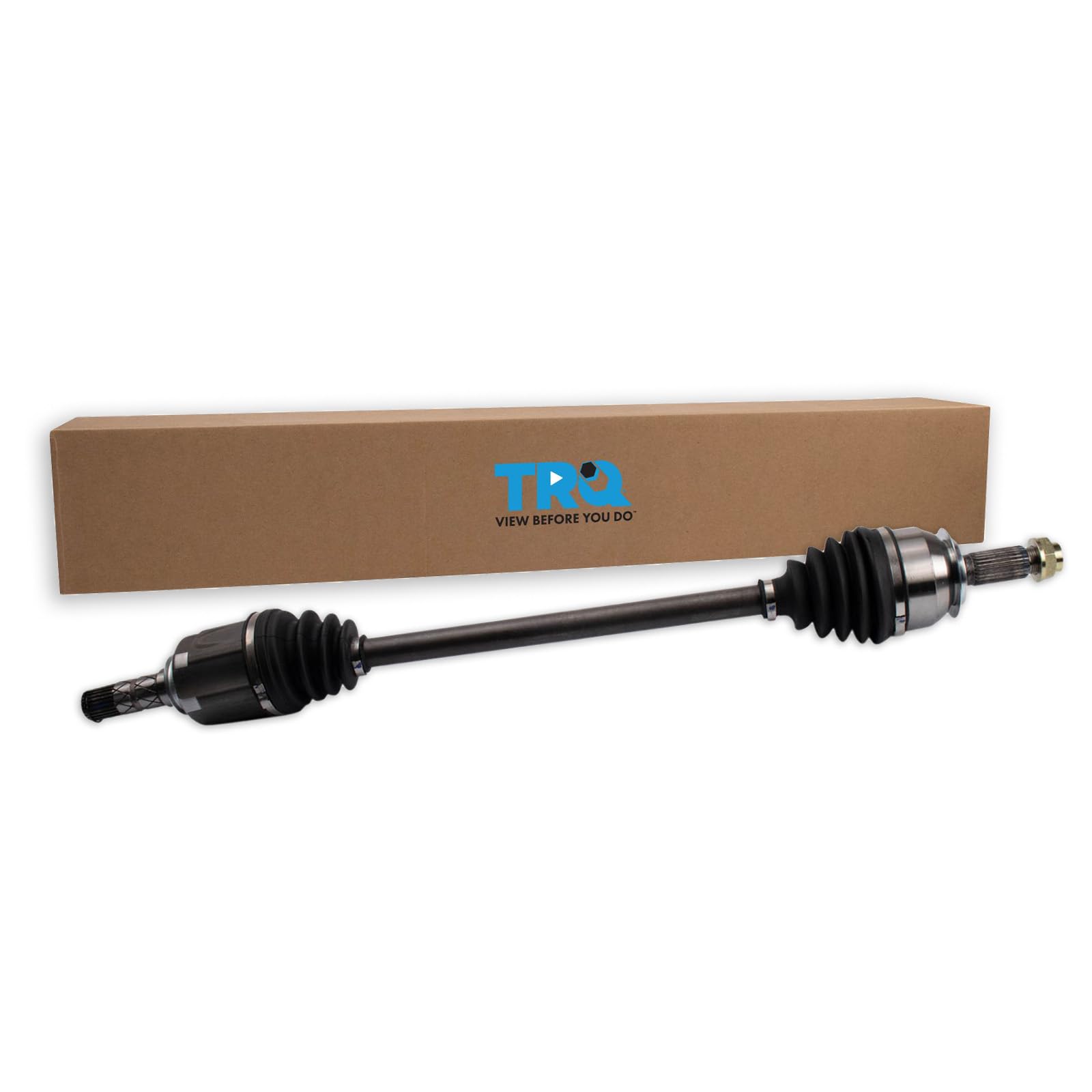 Trq Front Left Right Cv Axle Shaft Assembly Driver Passenger Side Compatible With 2014-2018 Subaru Forester