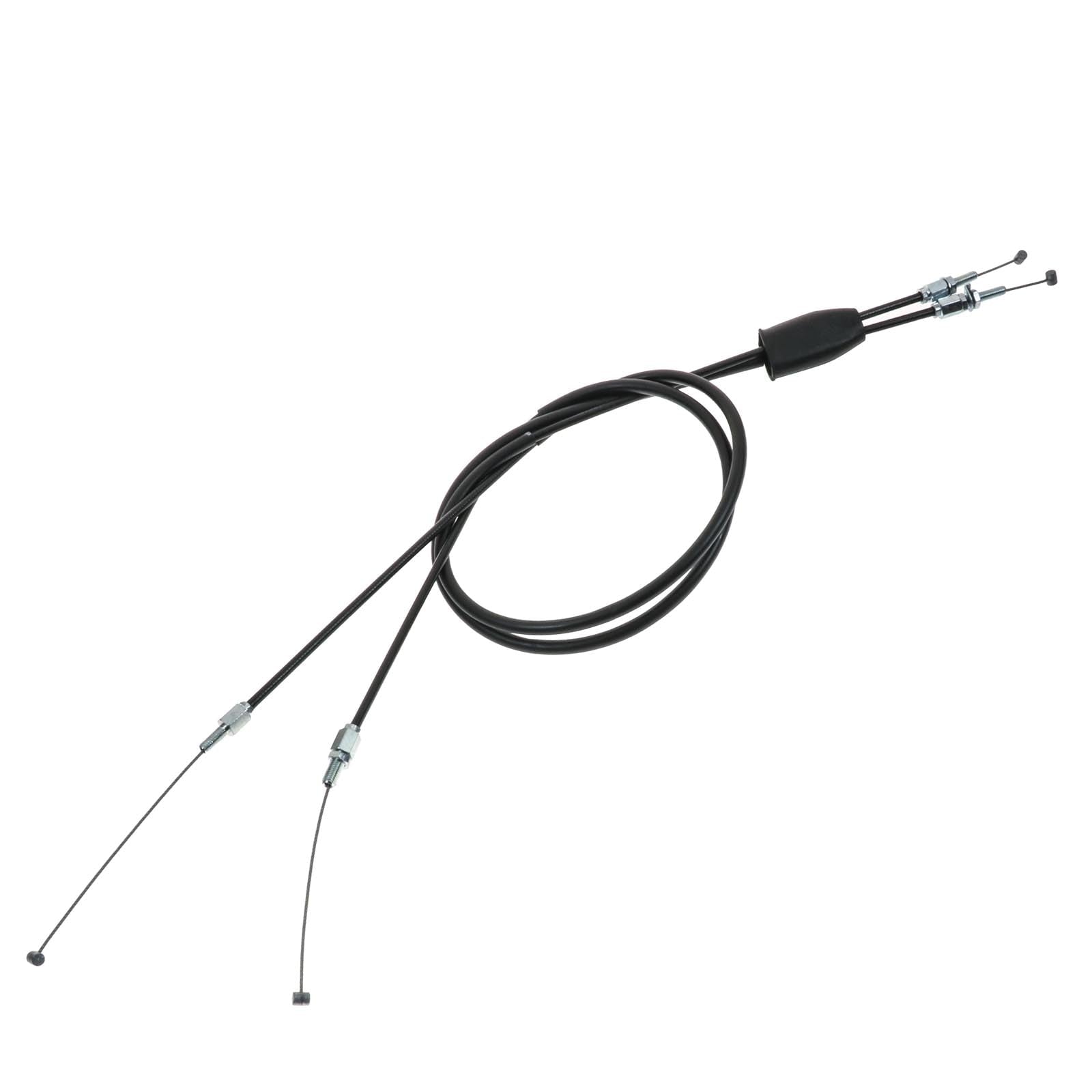 Motion Pro 02-0414 Black Vinyl Throttle Push-Pull Cable Set