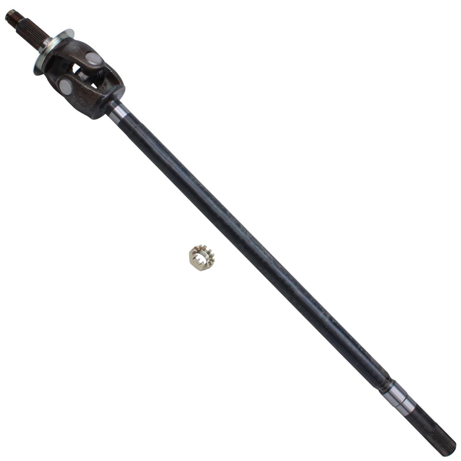 Detroit Axle - Front 2Pc Cv Axles For 03-08 Dodge Ram 2500 3500 06-08 Ram 1500, 2 Cv Axles Assembly 2003 2004 2005 2006 2007 2008 Replacement