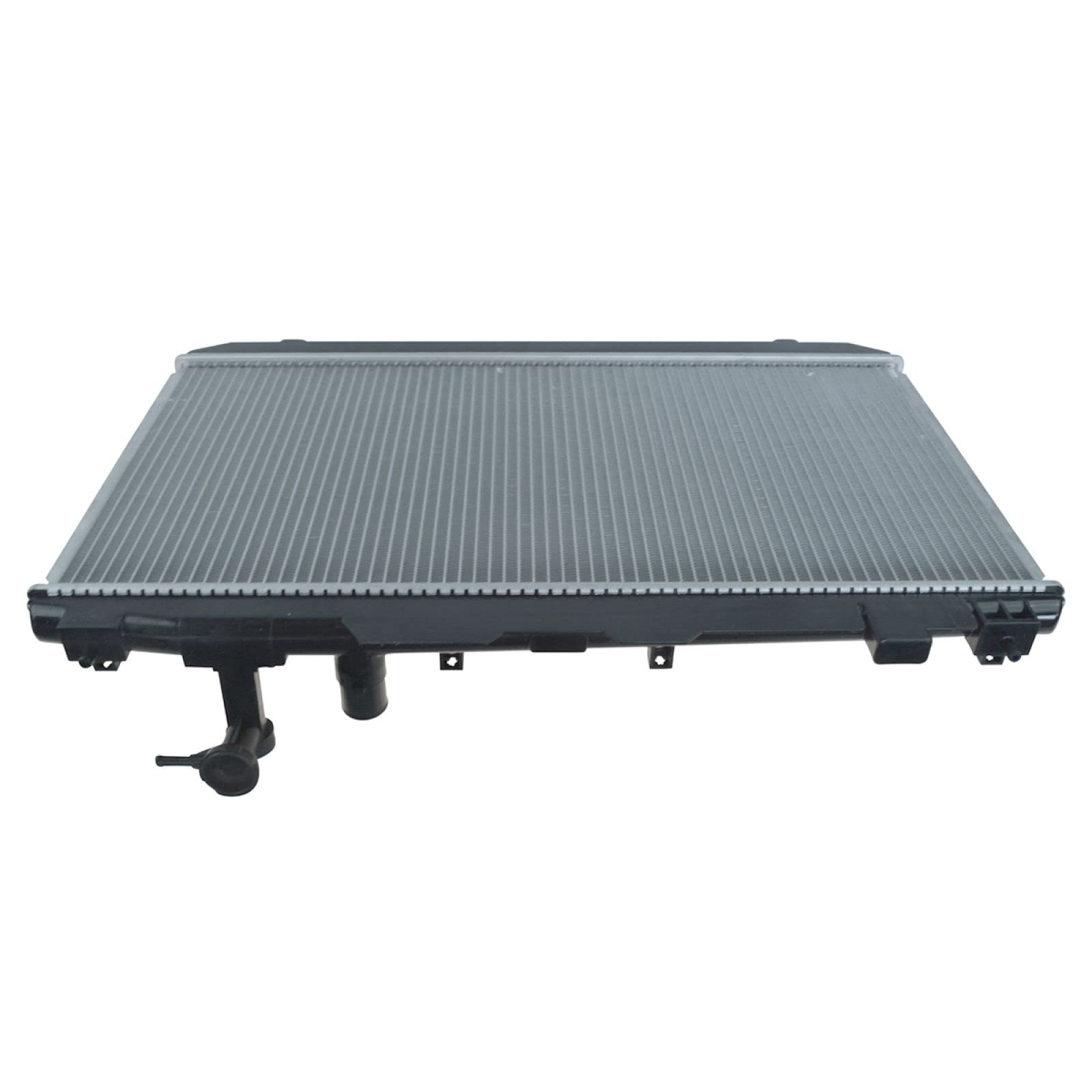 Trq Radiator Assembly Aluminum Core Compatible With 01-03 Toyota Rav4 Cu2403 Cu2411 To3010158