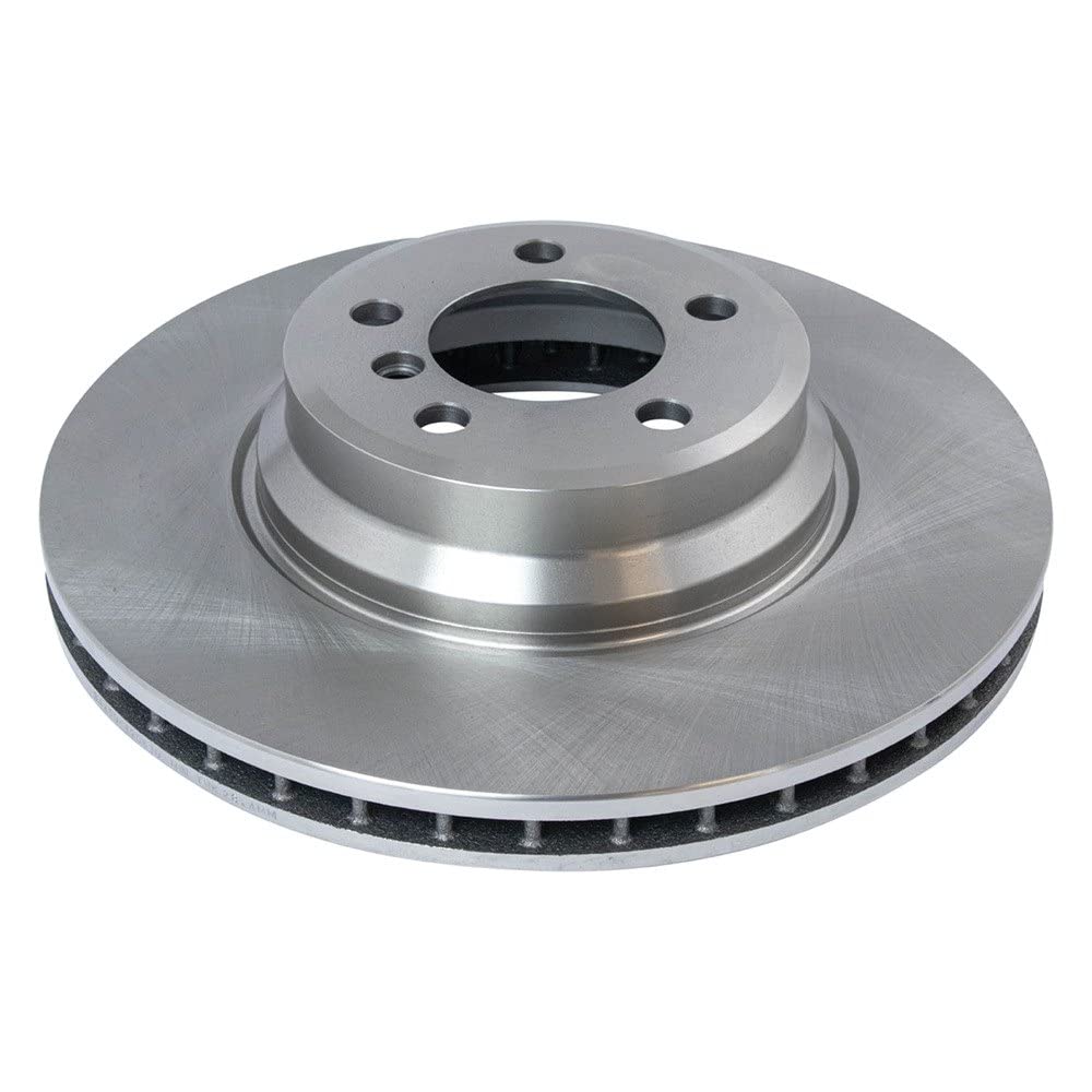 Trq Front Brake Rotors Set Vented Compatible With 2002-2005 Bmw 745I 745Li 2006-2008 750I 750Li 2004-2006 760I 2003-2008 760Li