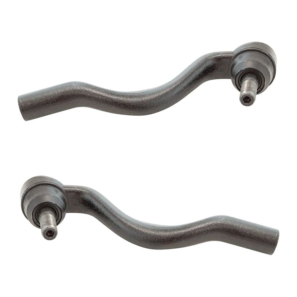 Trq Front Outer Tie Rod Set Compatible With 2011-2015 Dodge Durango Jeep Grand Cherokee