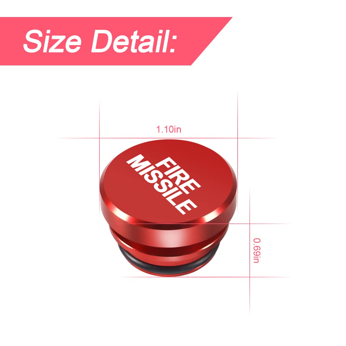 Cigarette Lighter Plug Cover for Car, Dustproof Waterproof Cigarette Lighter Plug, Universal for Most Vehicles, Cars, Boat, RV w