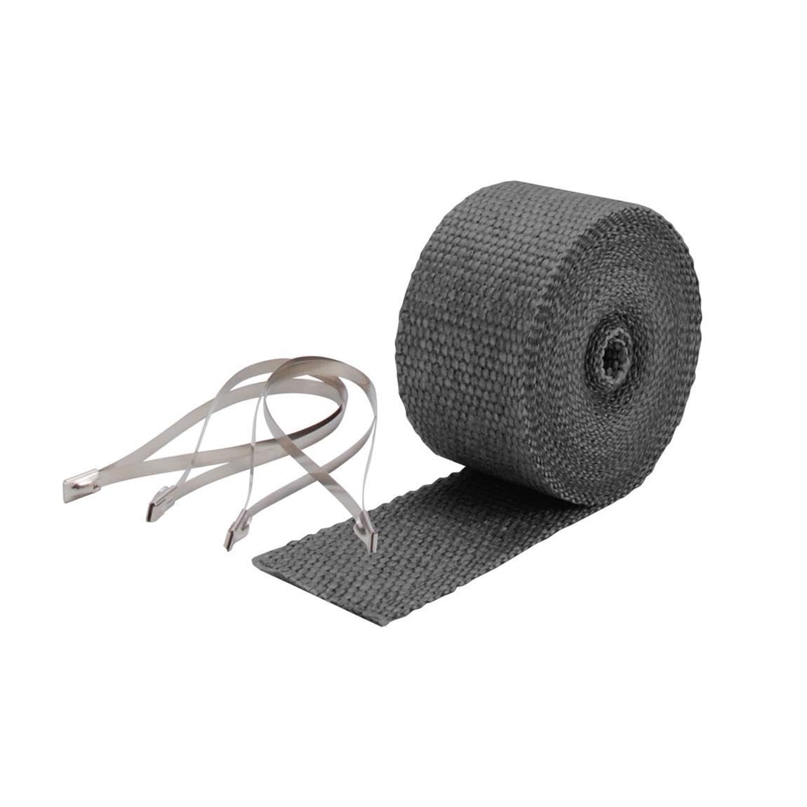 Design Engineering 010119 2 X 25' Pipe Wrap Kit With 4 Locking Ties - Black
