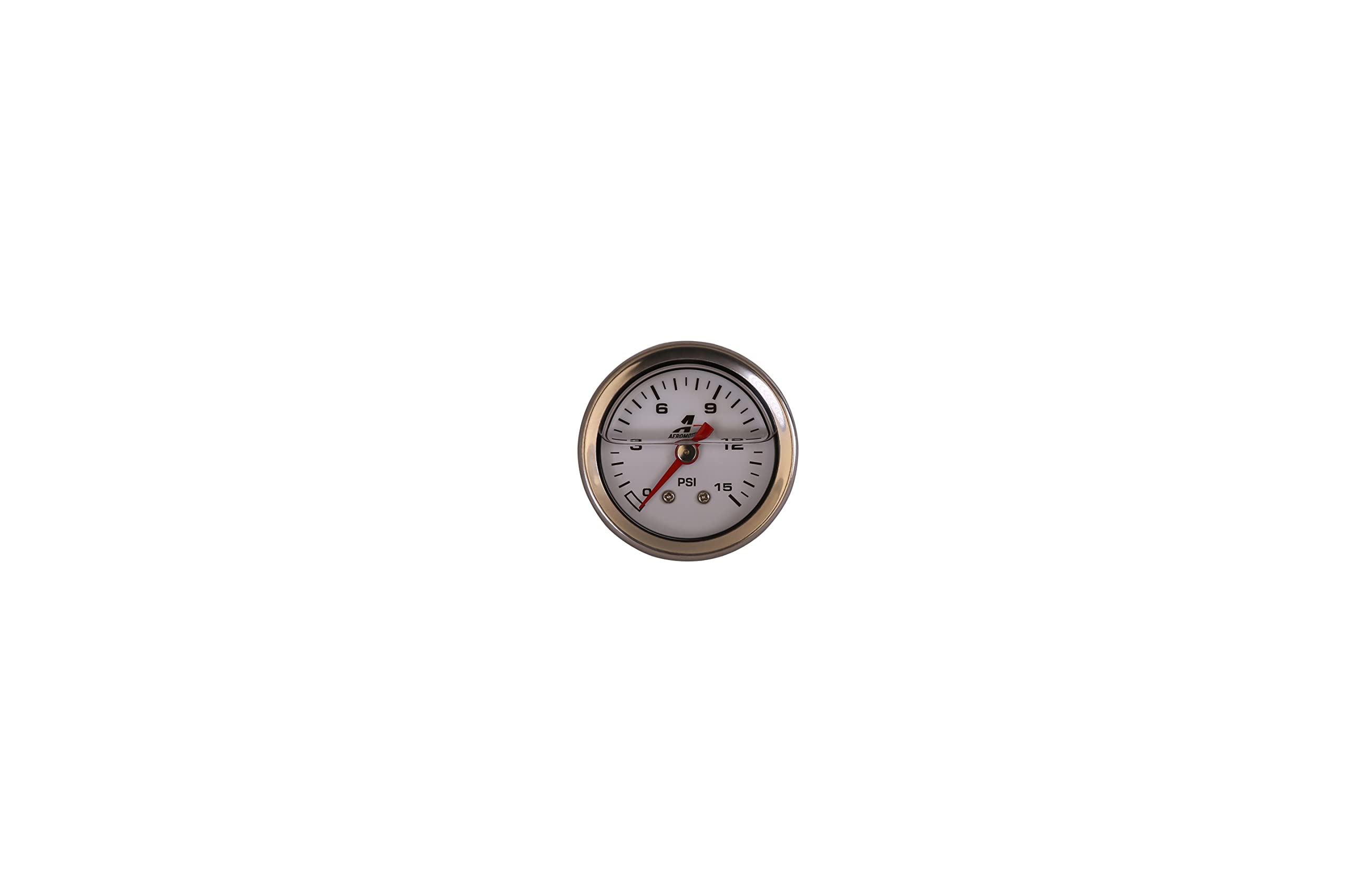Aeromotive 15632 Fuel Pressure Gauge - 0 To 15 Psi