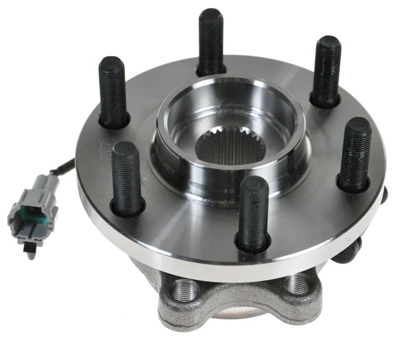 Trq Front Wheel Bearing & Hub Assembly With Abs Sensor Compatible With 2005-2019 Nissan Frontier 2005-2012 Pathfinder 2005-2015