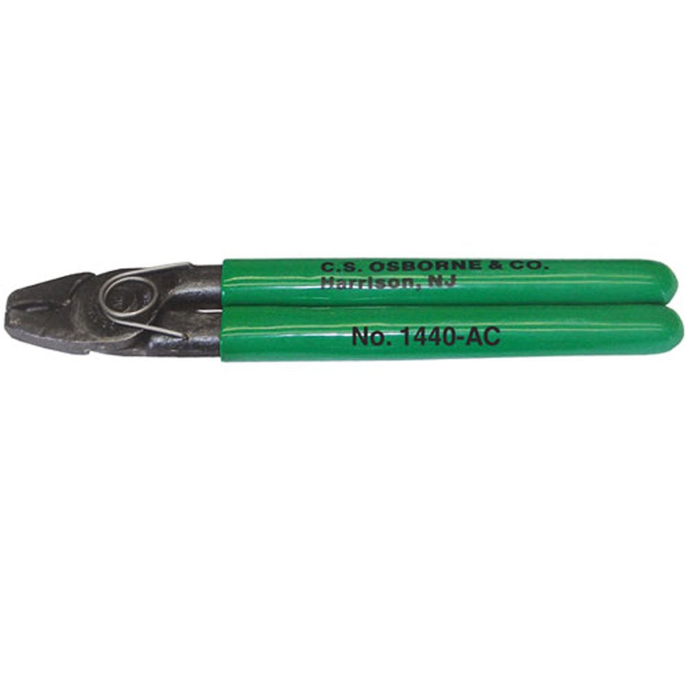 C.S. Osborne 1440 Closing Spring Hog Ring Pliers (1440-AC Straight)