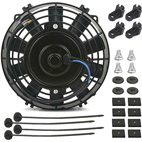 American Volt 30 Row Aluminum Engine Trans-Mission Oil Cooler 6An Adapters Electric Fan Kit, Doesnotapply