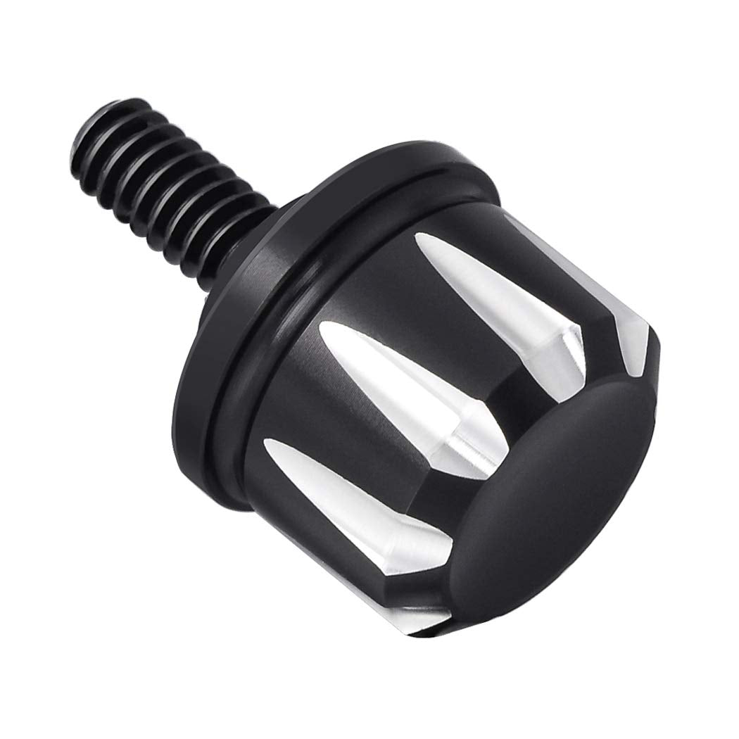 Benlari Black Seat Bolts Fender Mount Screw Compatible For Harley Davidson Touring Sportster Touring Road King Electra Street Gl
