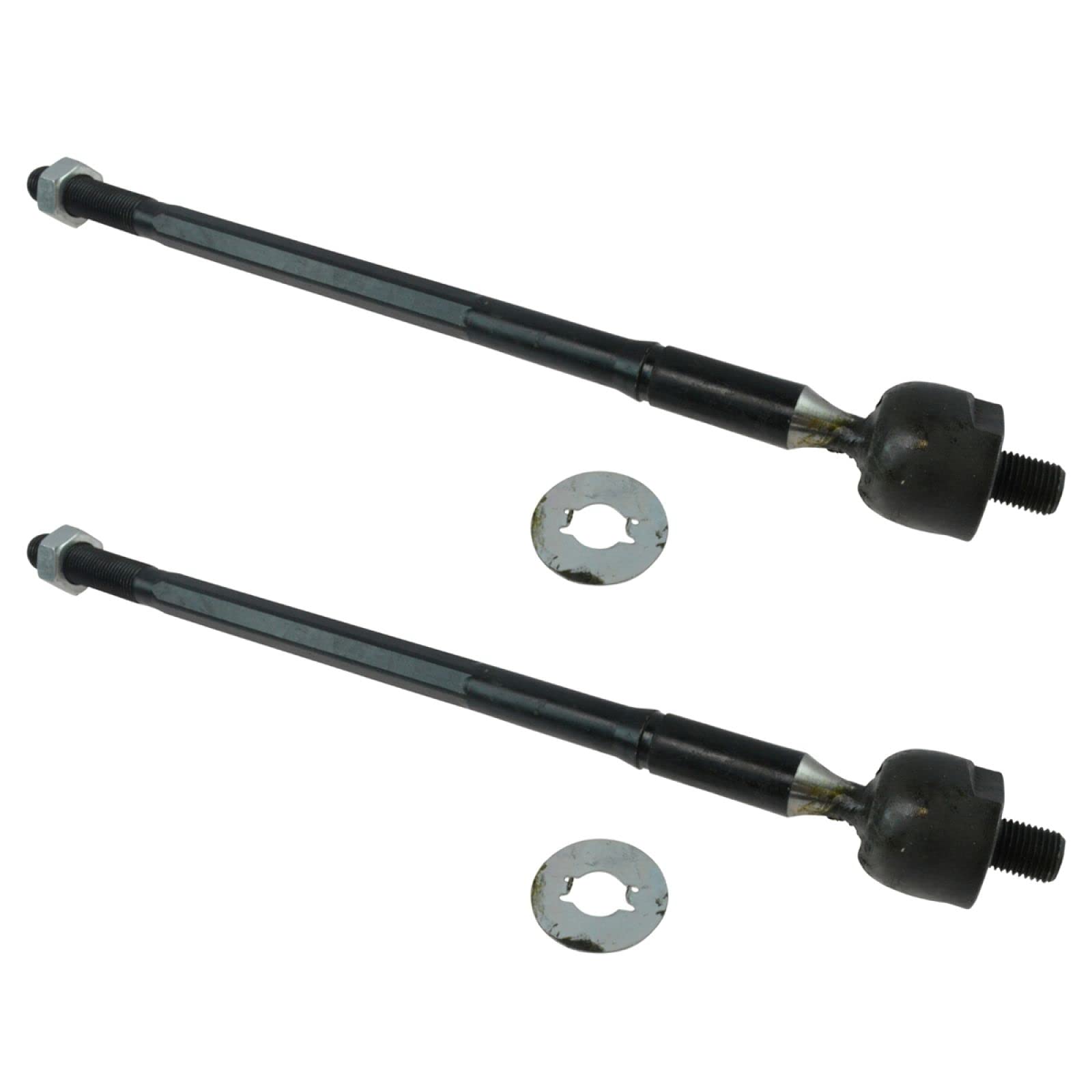 TRQ Front Inner Tie Rod Set Compatible with 2003-2006 Pontiac Vibe Toyota Matrix