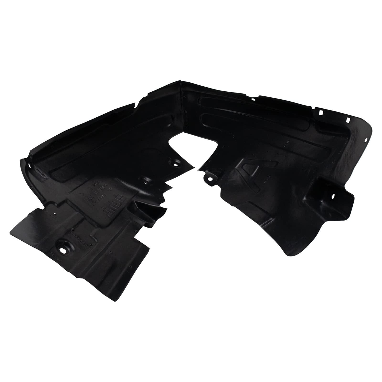 Trq Front Inner Fender Liner Set Compatible With 2010-2013 Hyundai Tucson Hy1248121 Hy1249121