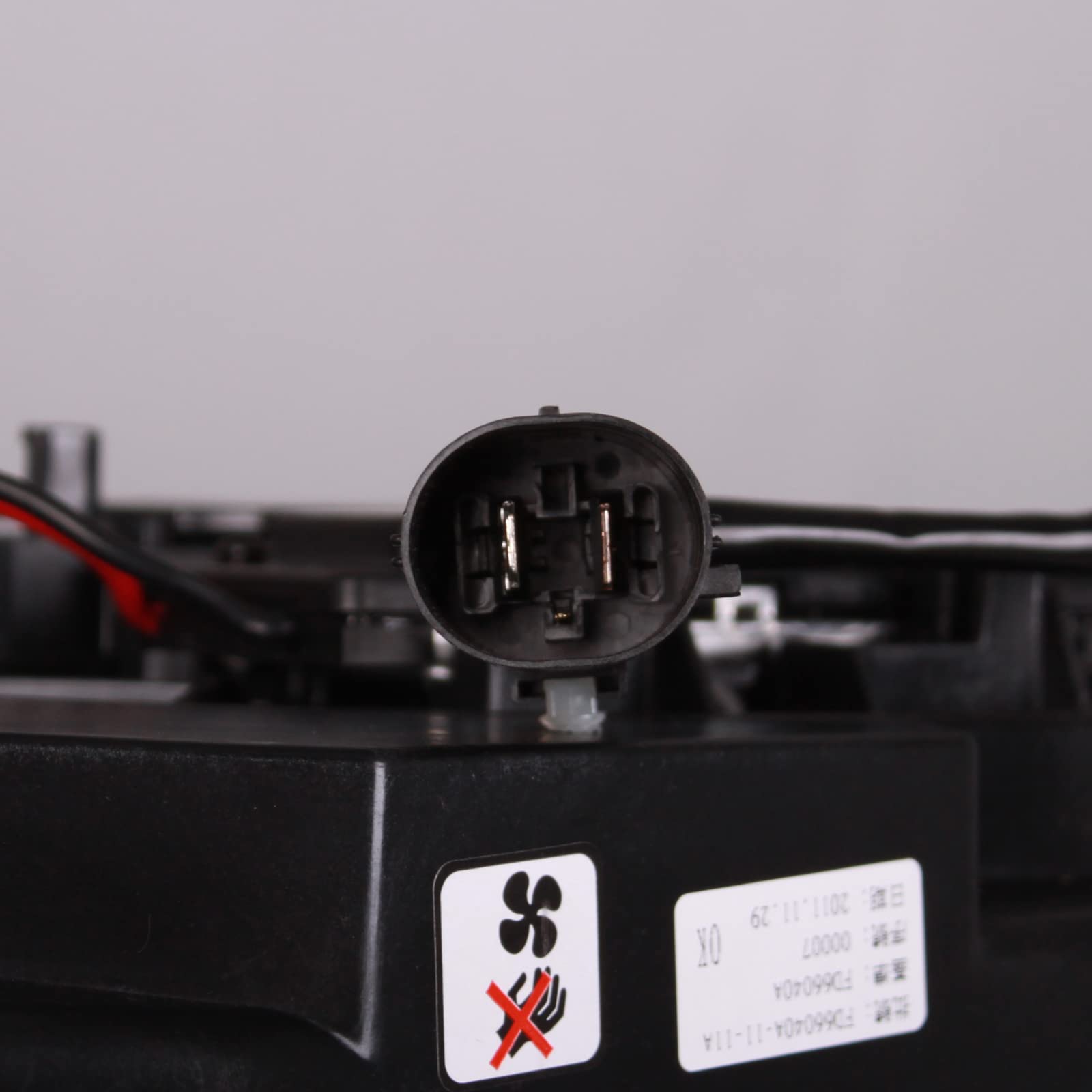 TYG OE Replacement(CAPA Quality) Cooling Fan Extra Silent for 2005-2007 Ford Five-Hundred 3.0L V6/ 2005-2007 Freestyle 3.0L V6 /