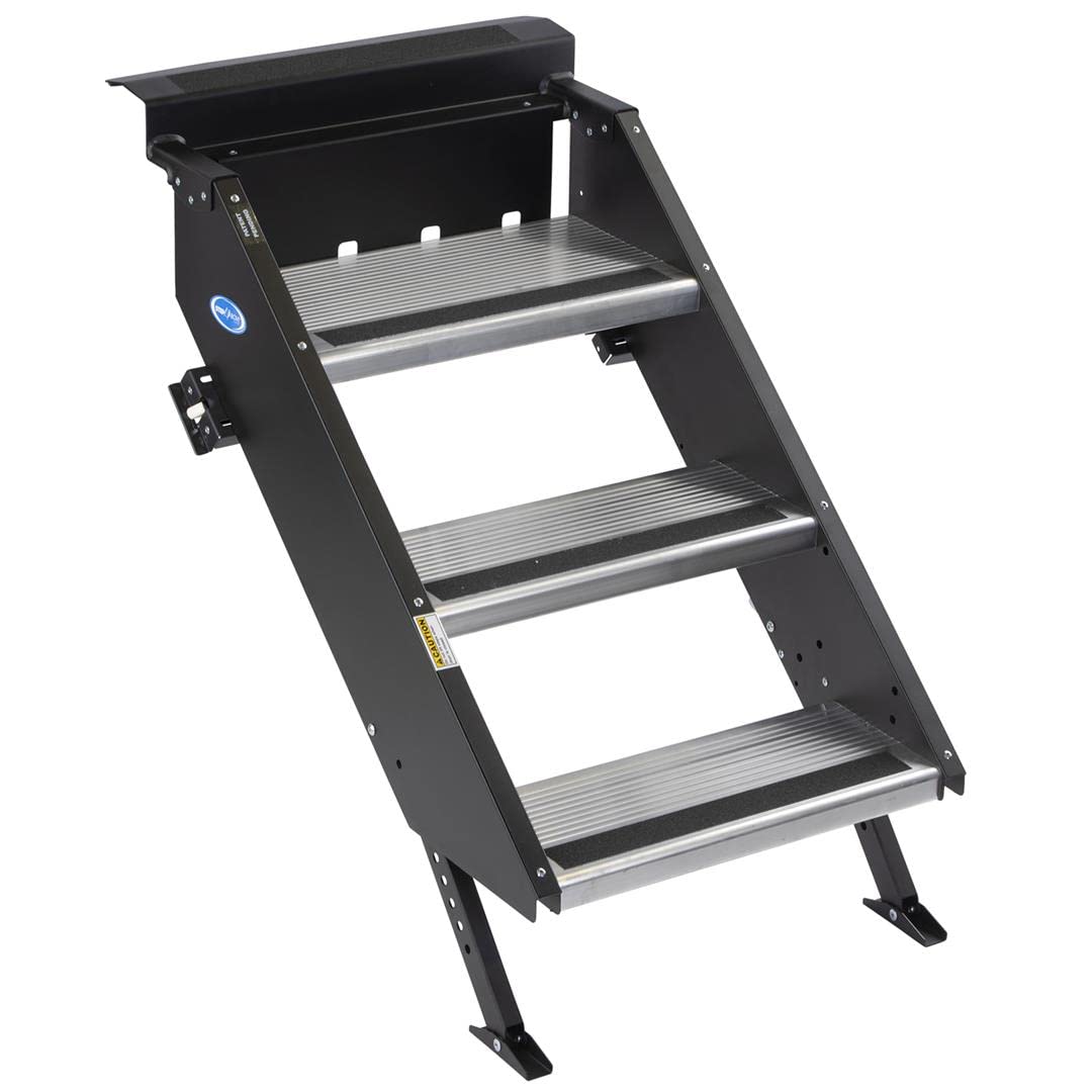 Morryde Stp-210 Stepabove Entry Step With Strut Assist - 3-Step