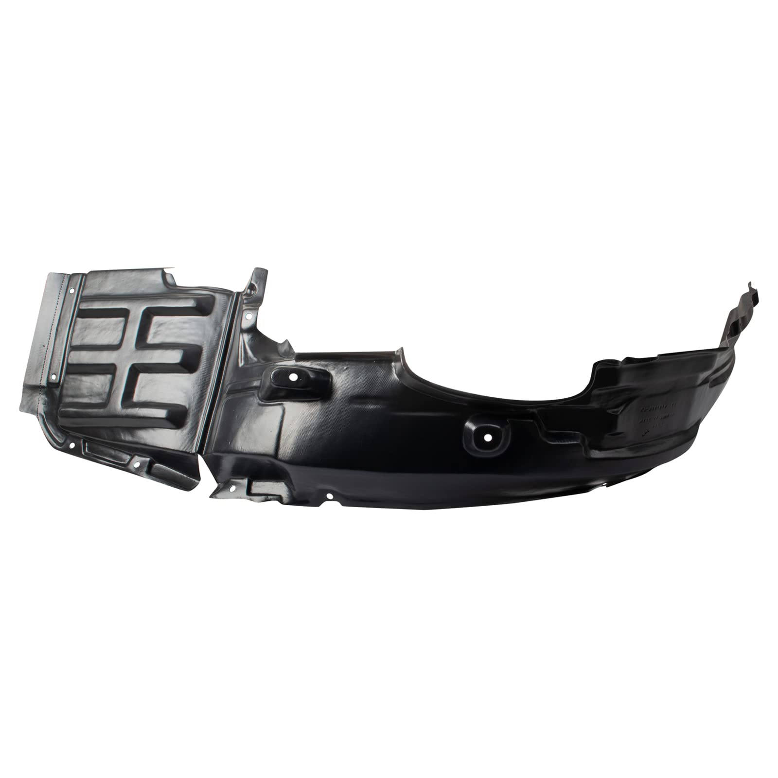 Trq Inner Fender Liner Set Compatible With 2010-2012 Mitsubishi Galant Mi1248124 Mi1249116