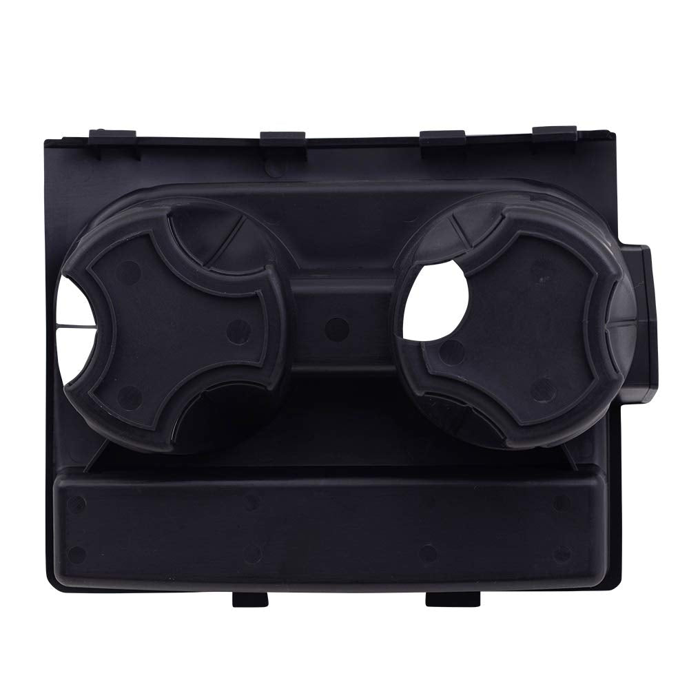 Brock Replacement Front Center Console Cup Holder Drink Insert Liner Compatible With 2006-2007 Commander 2005-2010 Grand Cheroke