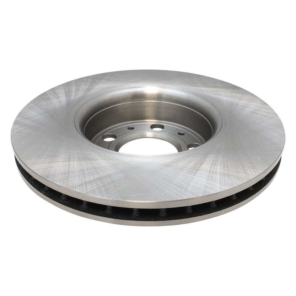 Trq Front Brake Rotors Set Vented Compatible With 2001-2009 Volvo S60 1999-2006 S80 2001-2007 V70 2003-2007 Xc70