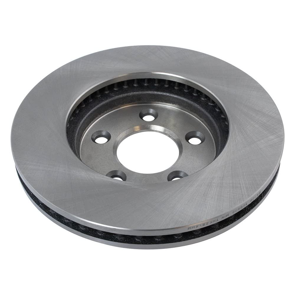 Trq Front Brake Rotors Set Vented Compatible With 2005-2010 Ford Mustang