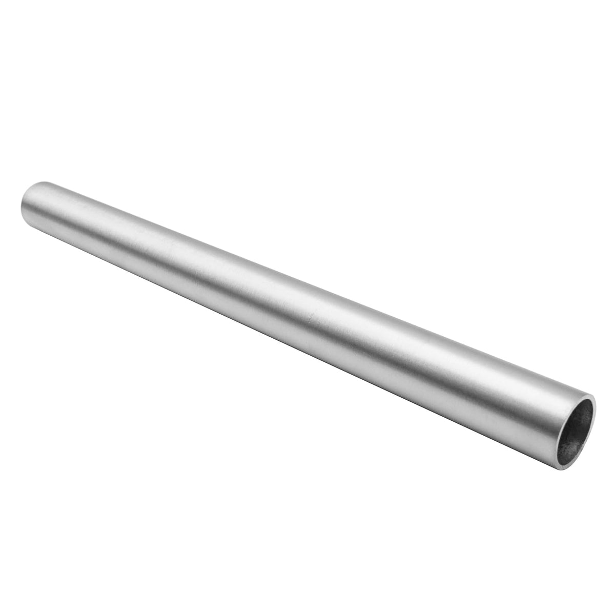 Ac Performance 1'' (25Mm) Od Straight Aluminum Intercooler Pipe Air Intake Tube, Brushed Finish