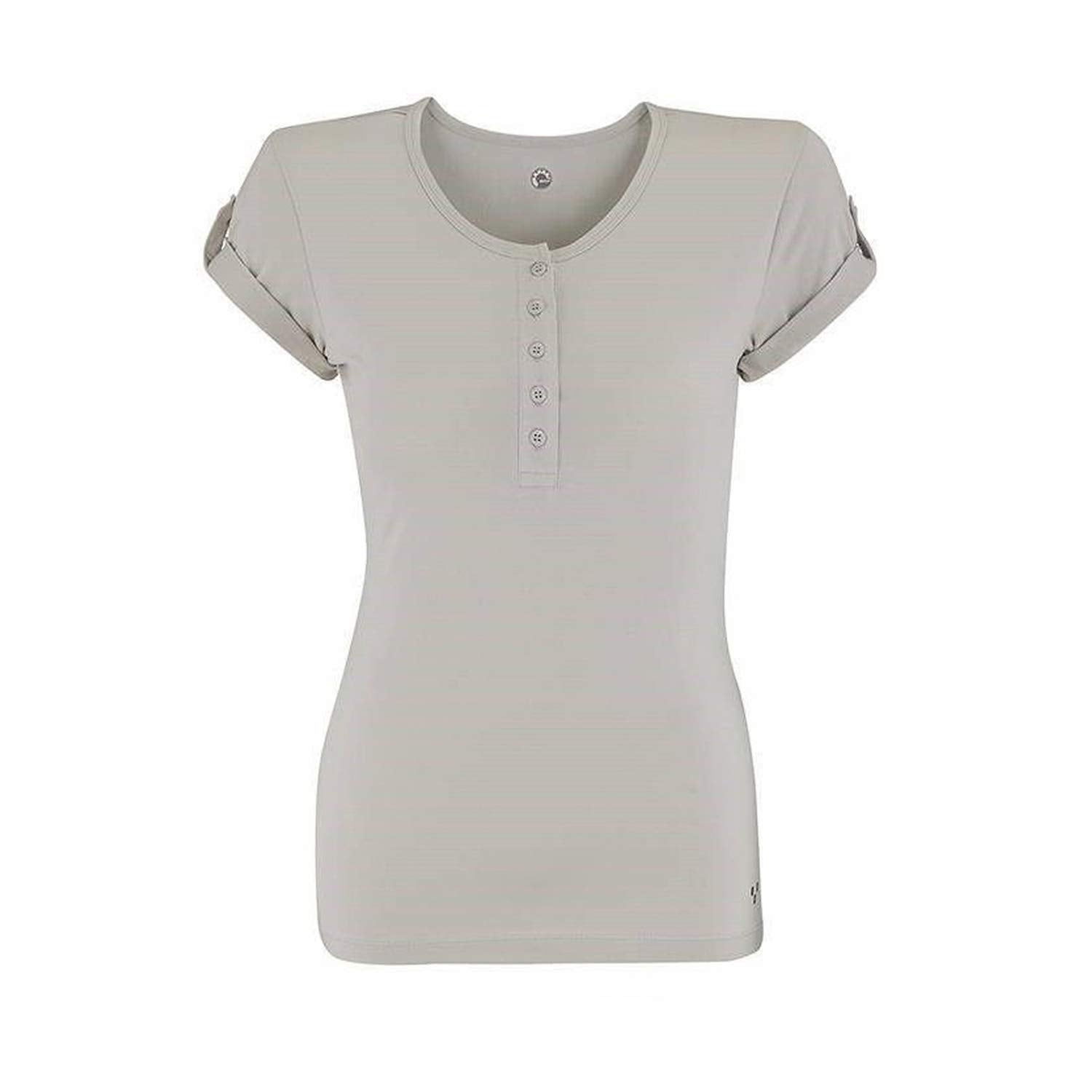 Can-Am Spyder New OEM Ladies Hanna T-Shirt XL Beige, 4537421202