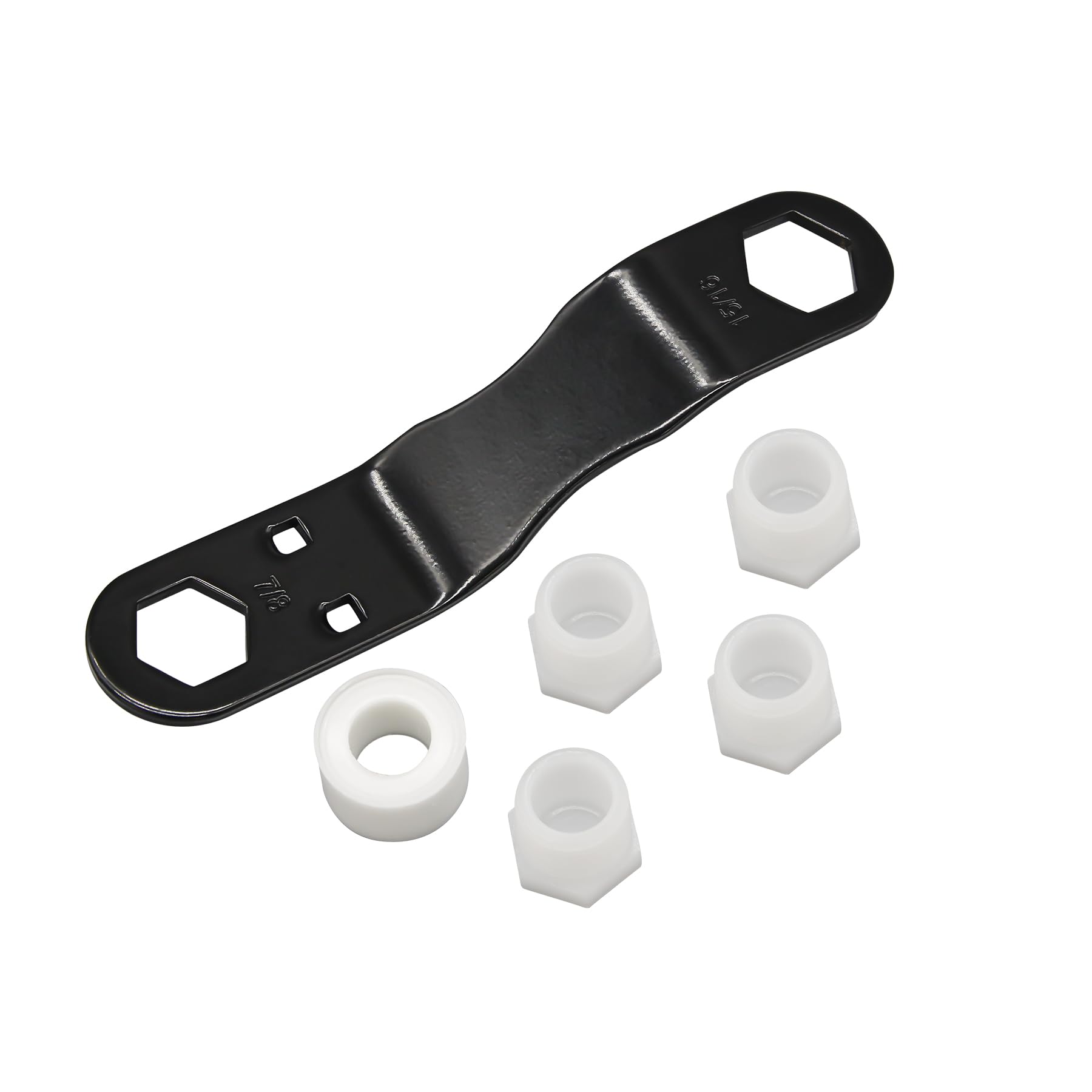 Ganivsor RV Water Heater Drain Plug & Wrench Kit, for RV Camper Water Heater Drain Plugs- Suitable for 7/8'' &15/16'' Drain Plug