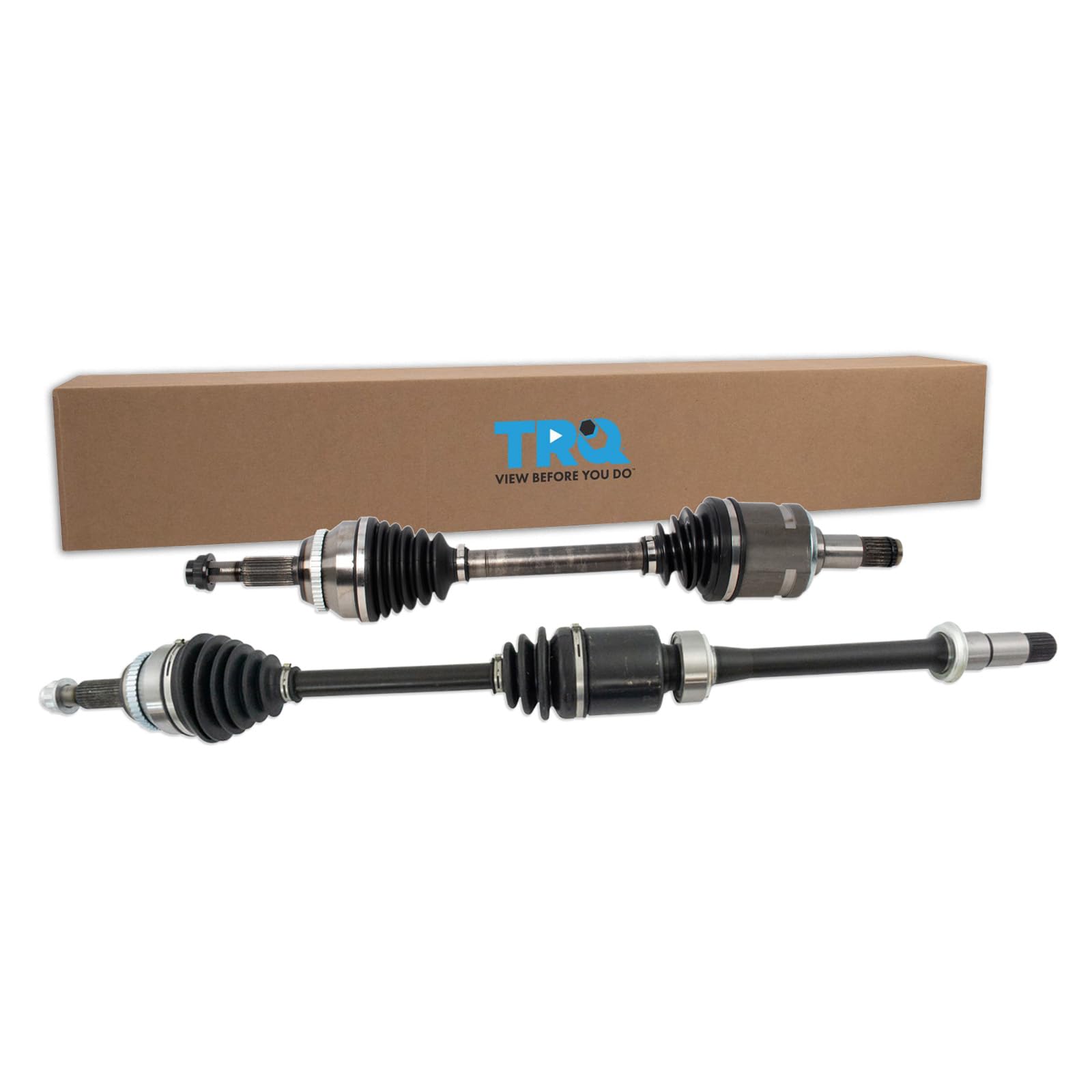 TRQ Front CV Axle Shaft Assembly Set Compatible with 2013-2018 Ford Escape