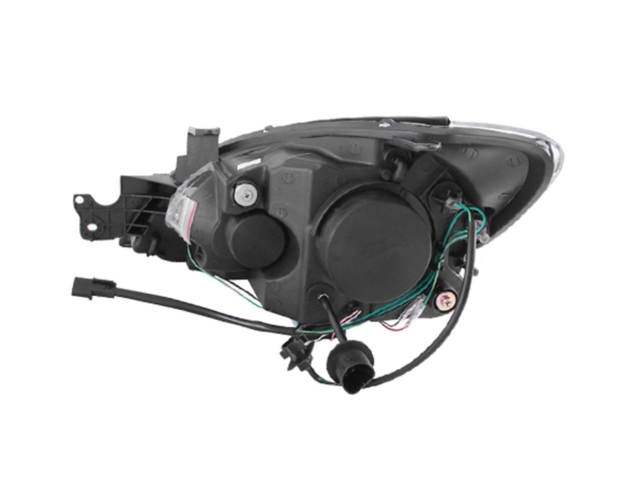 Anzo Usa 121102 Projector Headlight Set W/Ccfl Halo-Black