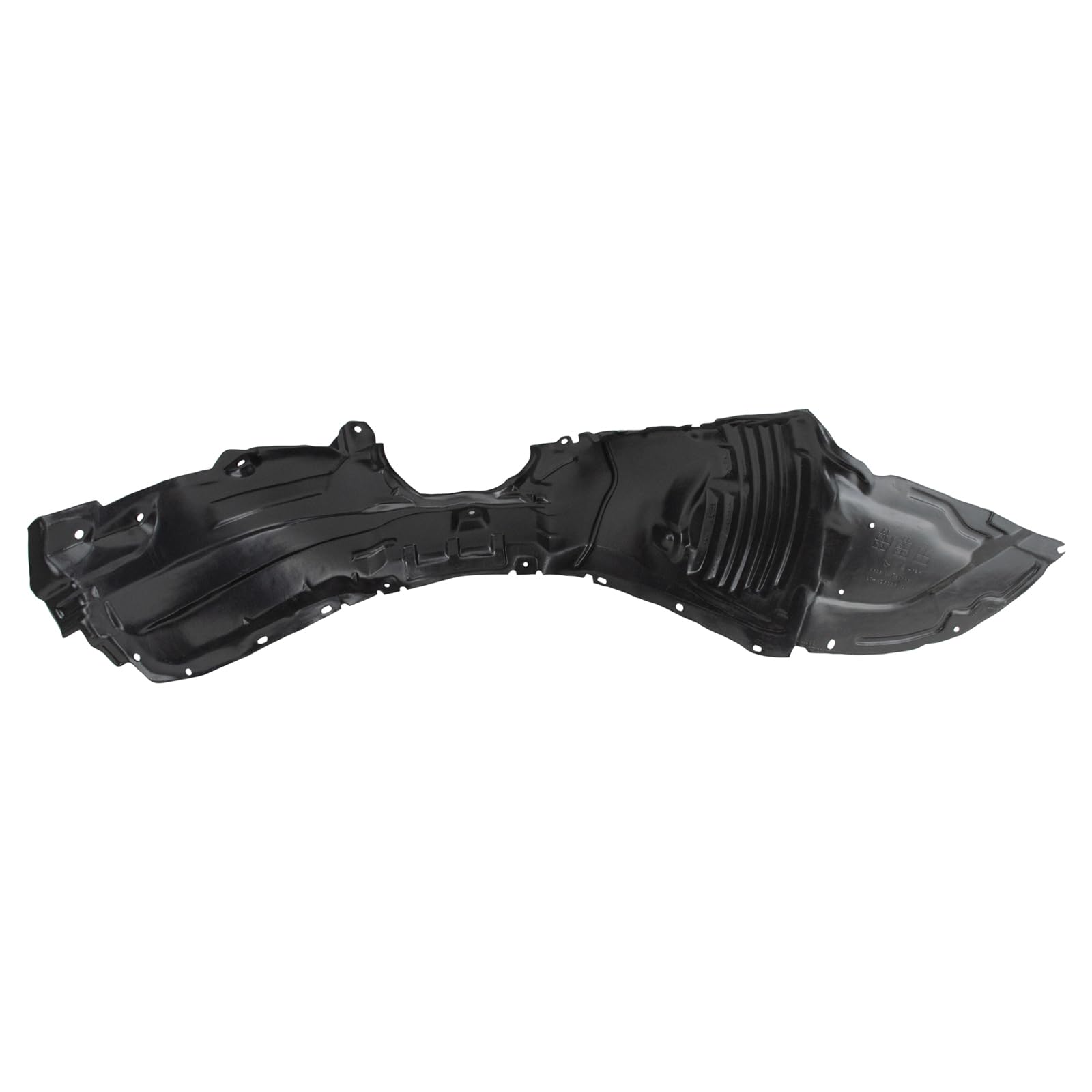 Trq Front Inner Fender Liner Set Compatible With 2010-2013 Mazda 3 Ma1248139 Ma1249139