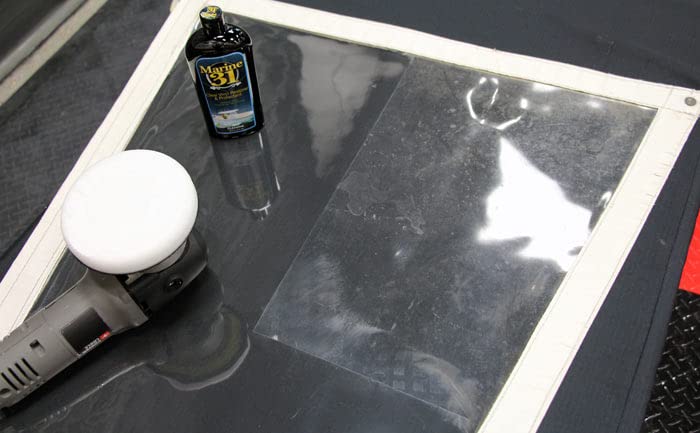 Marine 31 Clear Vinyl Restorer & Protectant, M31-460, 16 Oz, for All Vinyl Colors, Ideal for Boats & Outdoor Furniture
