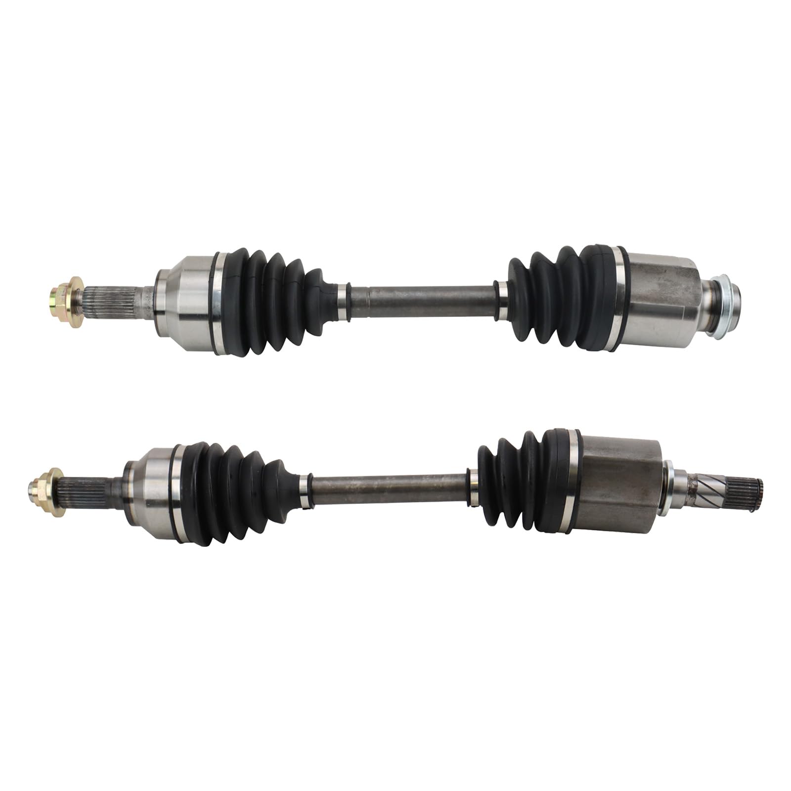 TRQ Front CV Axle Shaft Assembly Set Compatible with 2007-2013 Mazda 3 2009-2010 5