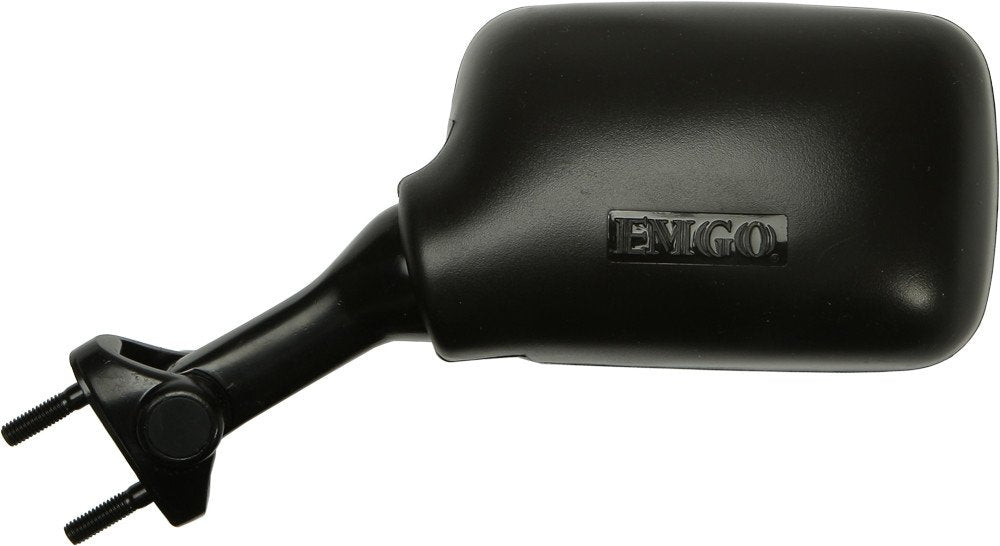 Emgo 20-29692 Matte Black Finish Left Hand Side Replacement Mirror For Kawasaki Zx