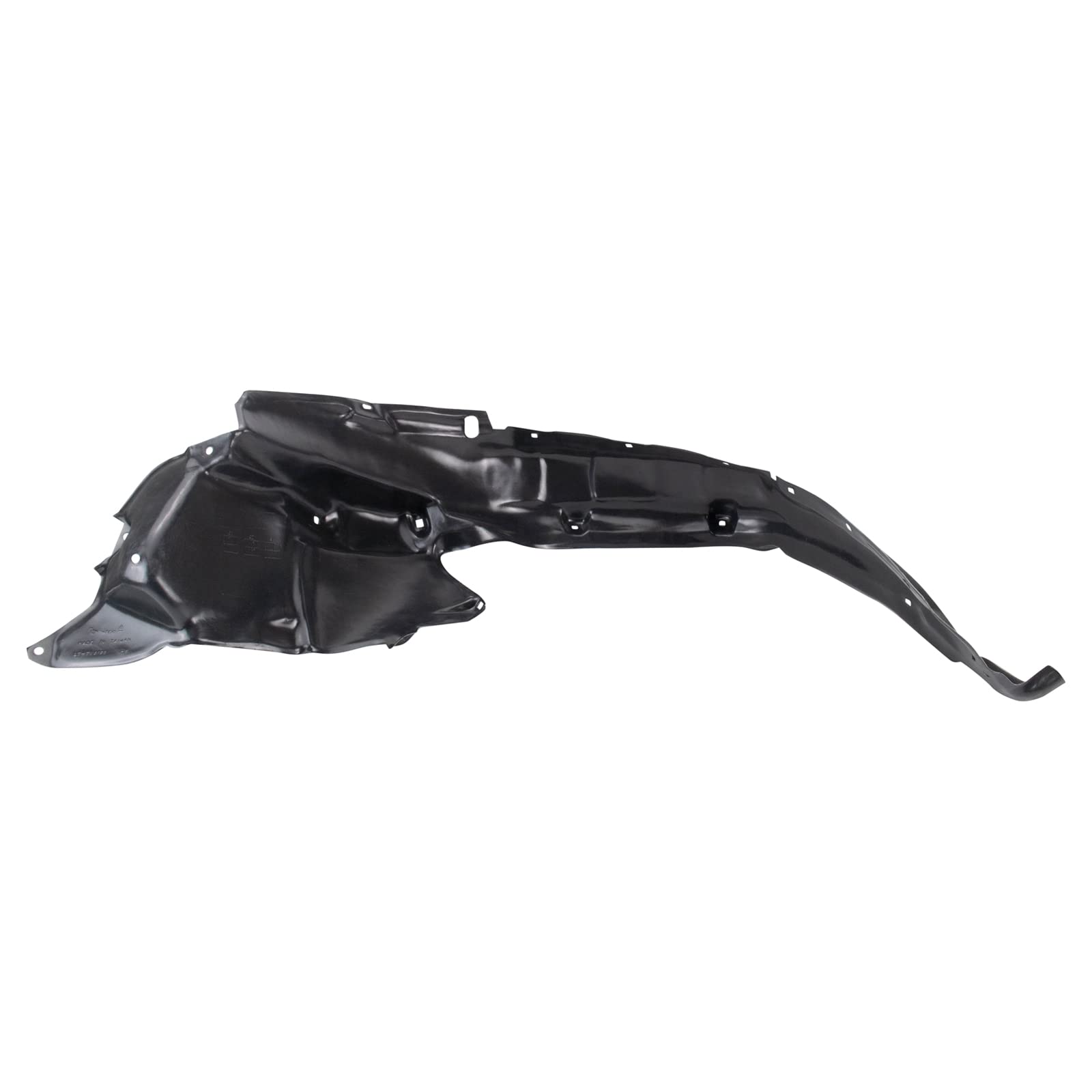 Trq Front Inner Fender Liner Set Compatible With 2005-2007 Toyota Sequoia To1250121 To1251121