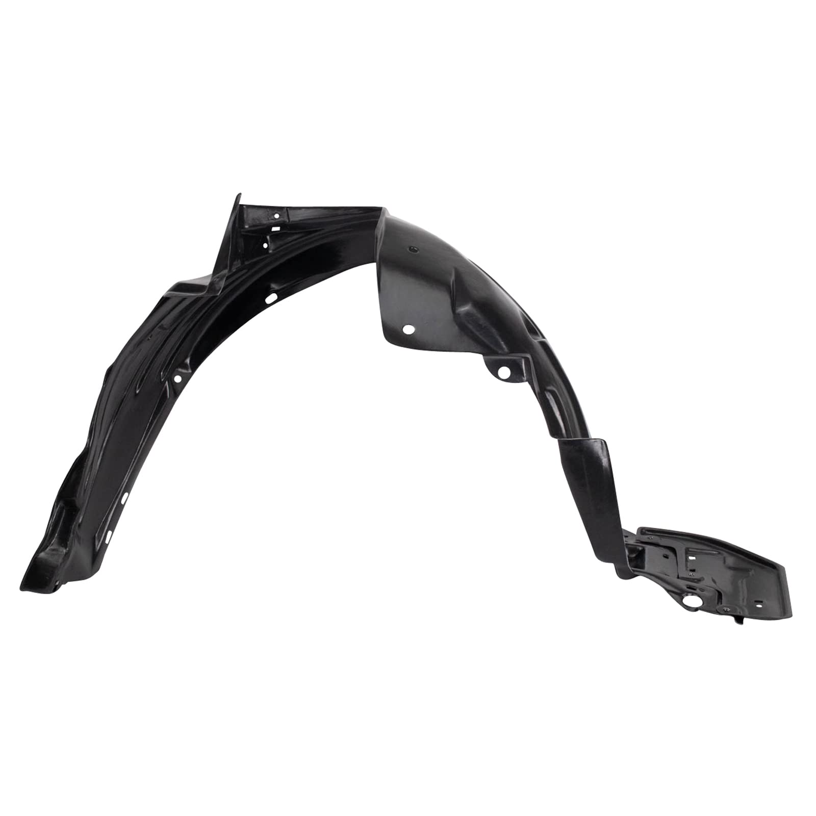 Trq Front Inner Fender Liner Set Compatible With 2009-2013 Honda Fit Ho1248132 Ho1249132