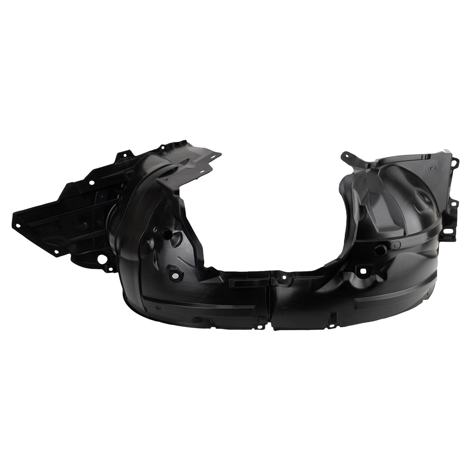 Trq Front Inner Fender Liner Set Compatible With 2013-2019 Nissan Sentra Ni1248133 Ni1249133