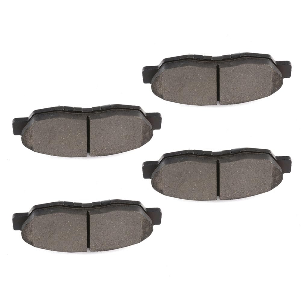 Automuto 4Pcs Front Ceramic Disc Brake Pads Set D764 For Acura Cl 1997-1999,For Acura El 1997-2005,For Honda Civic 1996-2011,For