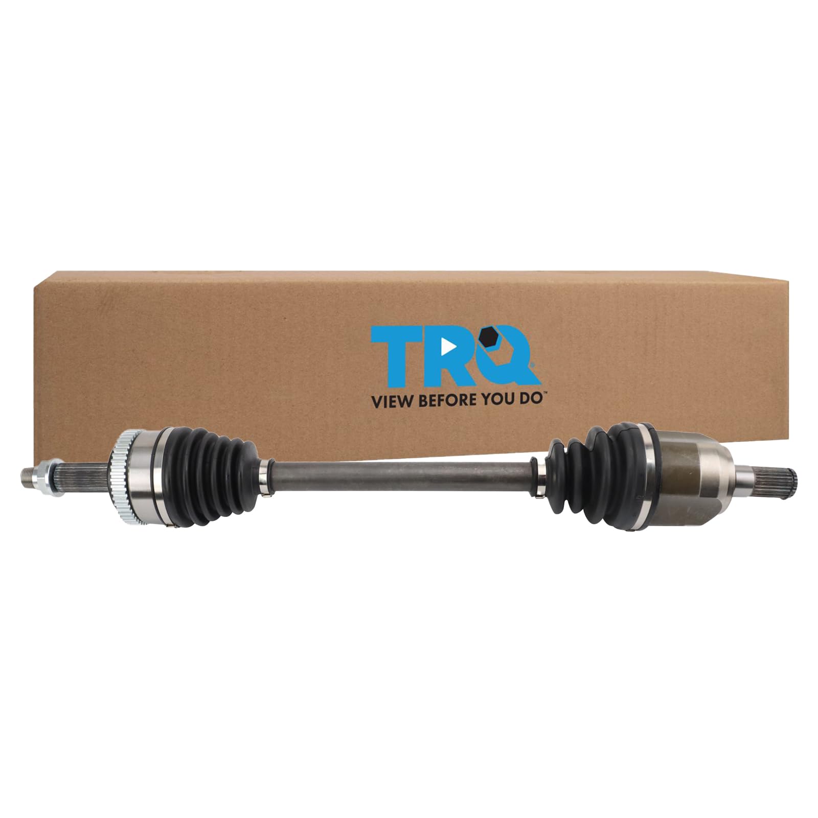 Trq Front Left Cv Axle Shaft Assembly Drivers Side Compatible With 2010-2013 Hyundai Tucson 2011-2013 Kia Sportage