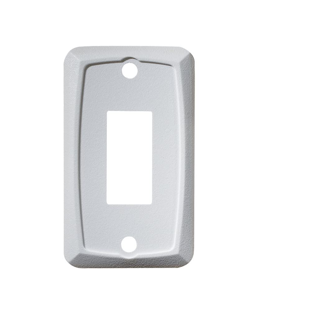 Rv Designer S381, Rocker Switch Mounting Plate, Dc Electrical White