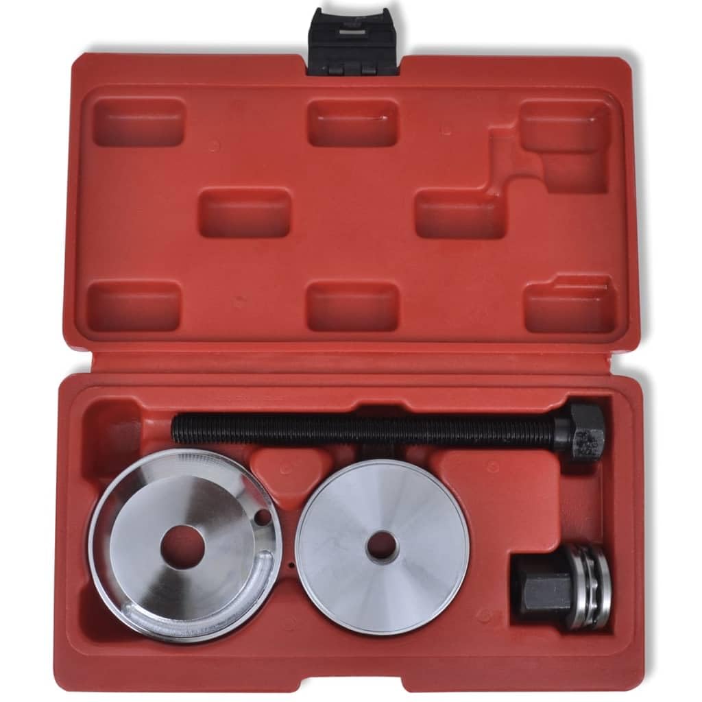 'Vidaxl Silent Block Tool Set - Durable Carbon Steel Mounting Tools For Quick Installation Of Rubber Bushings On Front Axles - Compatible With Various Car Models
