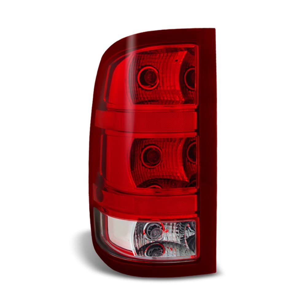 Acanii - For 2007-2013 Gmc Sierra 1500 2500Hd 3500Hd Rear Replacement Tail Light - Driver Side Only