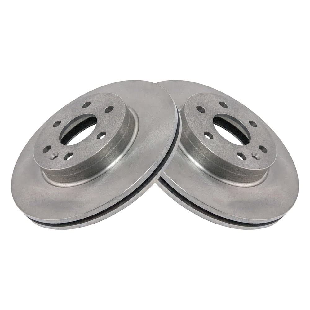 Trq Front Brake Rotors Set Vented Compatible With 2015-2020 Chevrolet Colorado Gmc Canyon