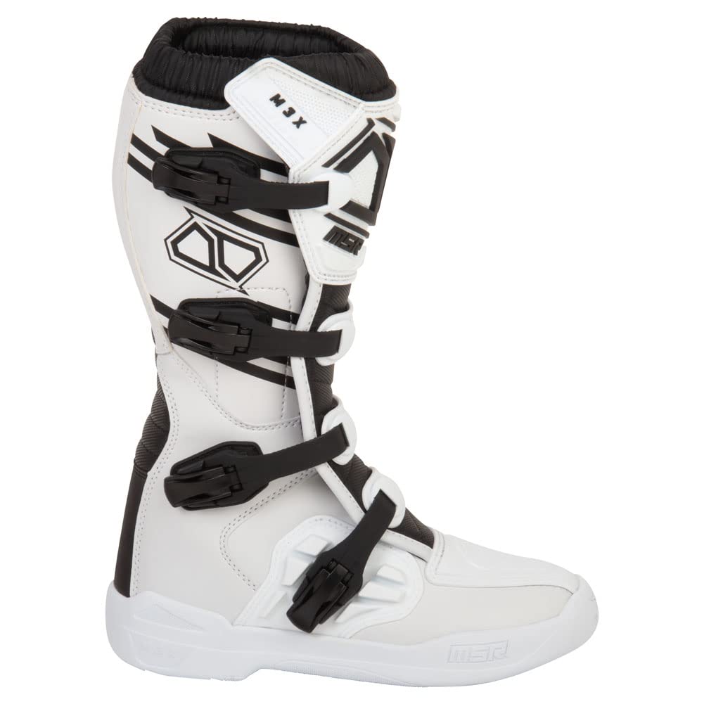 Msr M3X Motocross Boot (12, White)