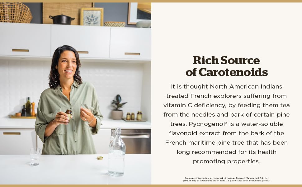 Solgar Pycnogenol 100 Mg, 30 Vegetable Capsules - Antioxidant Protection - Healthy Leg & Vein Support - Non-Gmo, Vegan, Gluten F