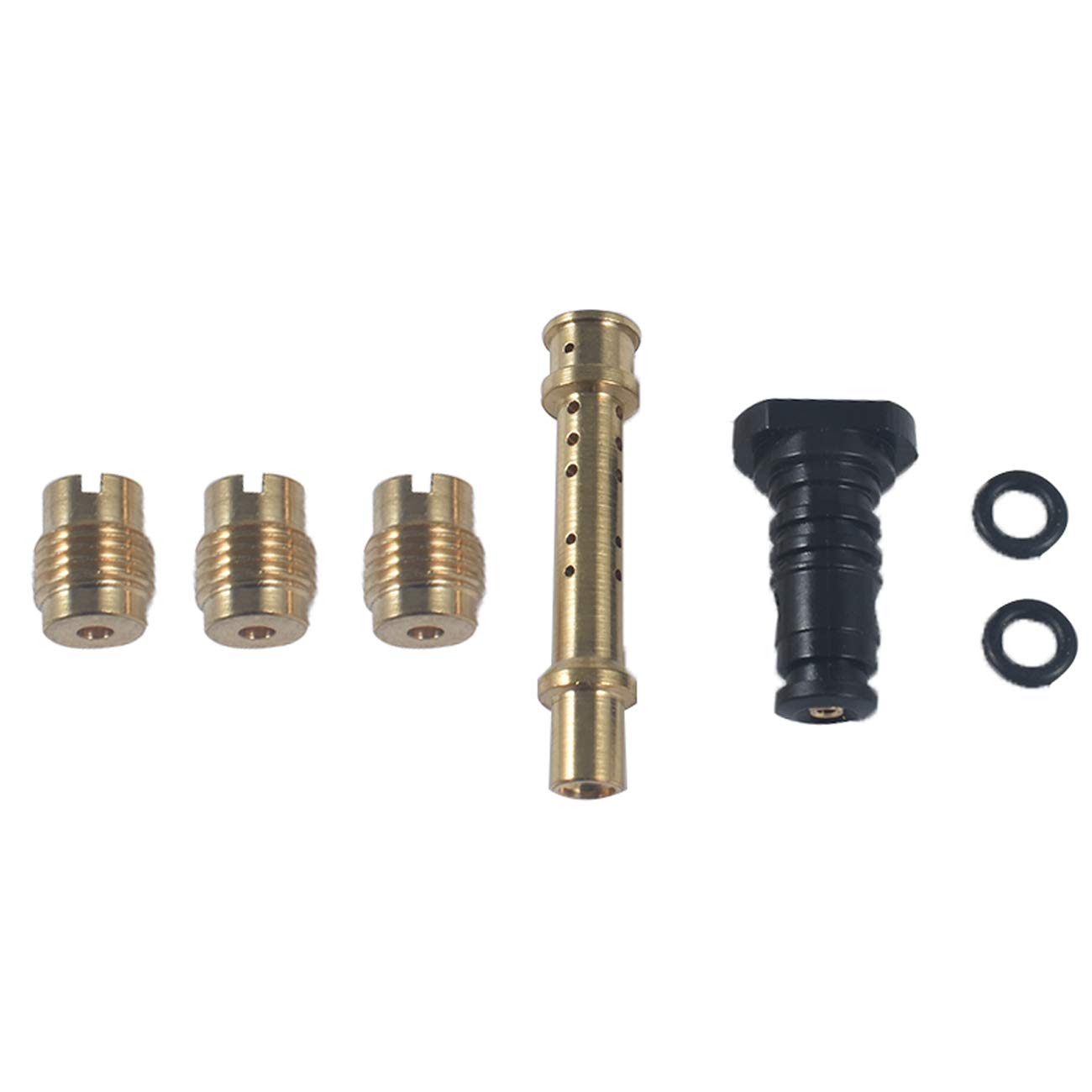 Sjvlxhi Carburetor Carb Jet Kit Aftermarket Replacement For Predator 212Cc Hemi Non-Hemi Carb .035 .036 .037,140 E-Tube,Cover.